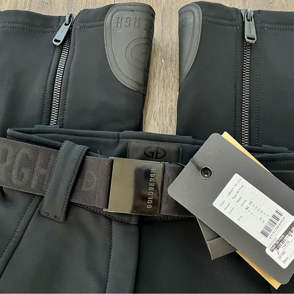 Women’s Goldbergh Pippa Black Ski Pants- us size 4- NWT - Picture 3 of 11